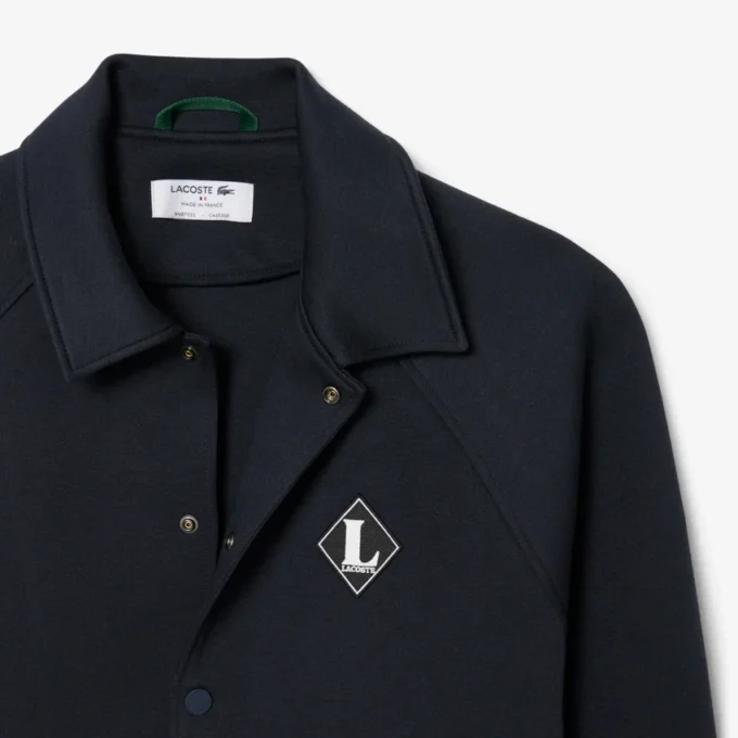 Tillverkad i Frankrike Retro-jacka med emblem