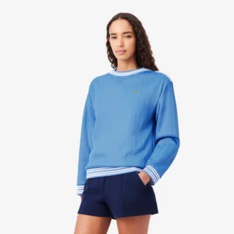 Tillverkad i Frankrike, sweatshirt med båthals