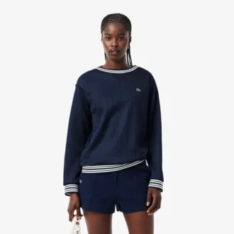Tillverkad i Frankrike, sweatshirt med båthals