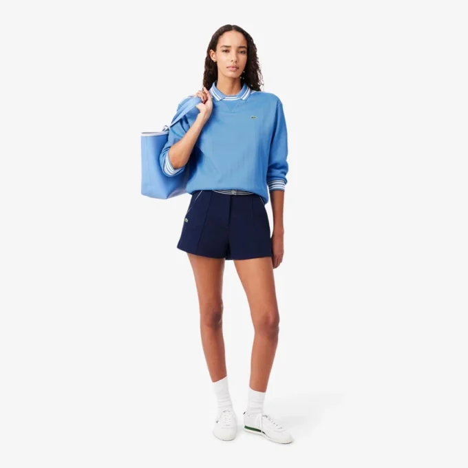 Tillverkad i Frankrike, sweatshirt med båthals Tillverkad i Frankrike, sweatshirt med båthals