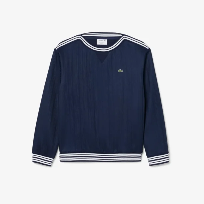 Tillverkad i Frankrike, sweatshirt med båthals Tillverkad i Frankrike, sweatshirt med båthals