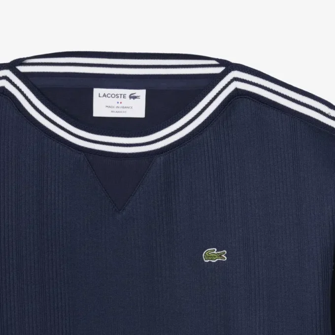 Tillverkad i Frankrike, sweatshirt med båthals Tillverkad i Frankrike, sweatshirt med båthals