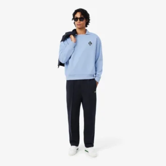 Tillverkad i Frankrike Sweatshirt med polokrage