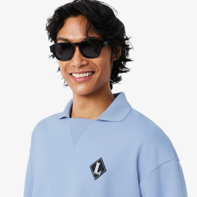 Tillverkad i Frankrike Sweatshirt med polokrage Tillverkad i Frankrike Sweatshirt med polokrage