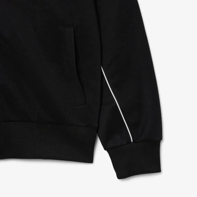 Trim Accent Sweatshirt med dragkedja Trim Accent Sweatshirt med dragkedja