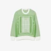 Tröja med tennisbanemotiv Tröja med tennisbanemotiv