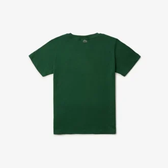Tryckt bomullst-shirt
