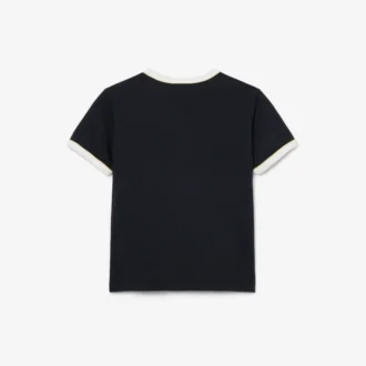 Tryckt bomullst-shirt
