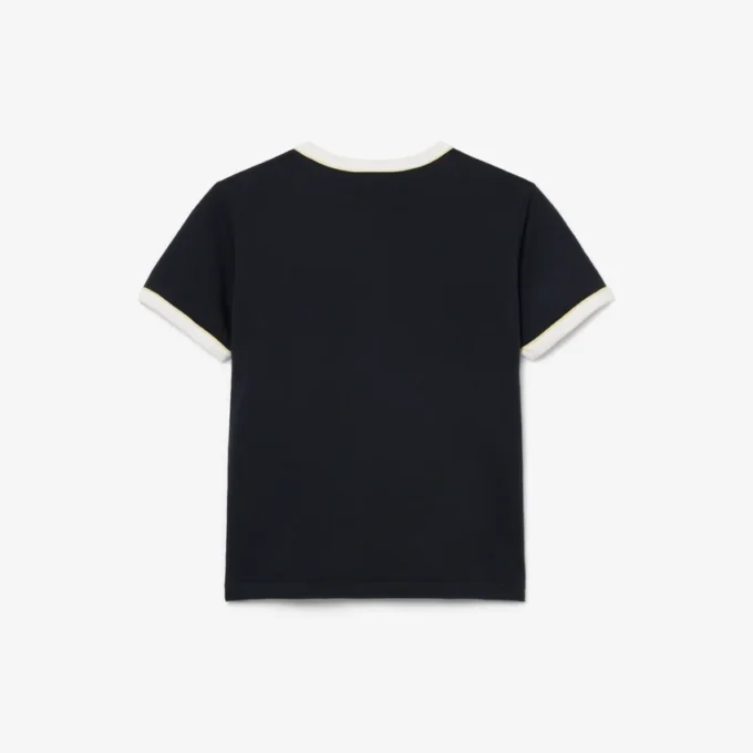 Tryckt bomullst-shirt