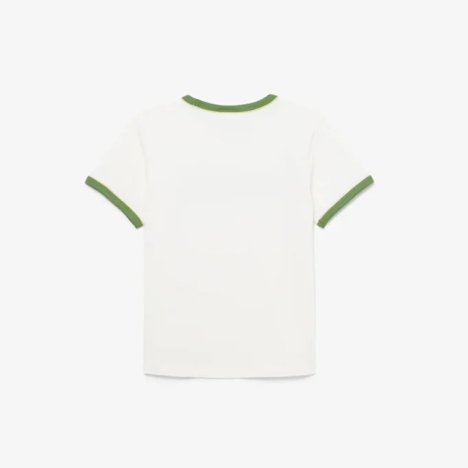 Tryckt bomullst-shirt
