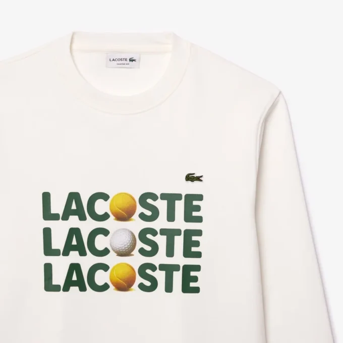 Tryckt fleecesweatshirt för herr Tryckt fleecesweatshirt för herr