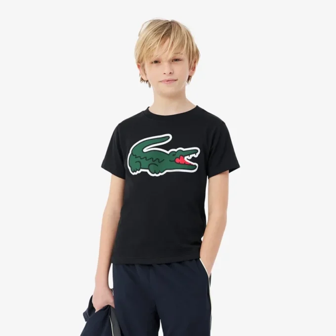 Ultra Dry-sport-T-shirt med tryck för barn Ultra Dry-sport-T-shirt med tryck för barn