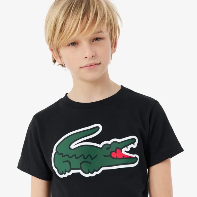 Ultra Dry-sport-T-shirt med tryck för barn Ultra Dry-sport-T-shirt med tryck för barn