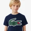 Ultra Dry-sport-T-shirt med tryck för barn Ultra Dry-sport-T-shirt med tryck för barn