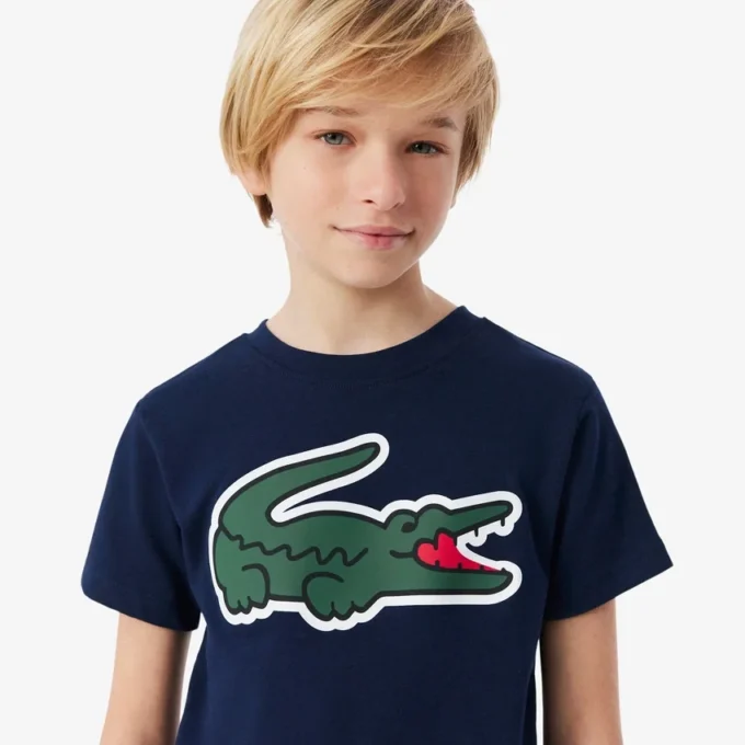 Ultra Dry-sport-T-shirt med tryck för barn Ultra Dry-sport-T-shirt med tryck för barn