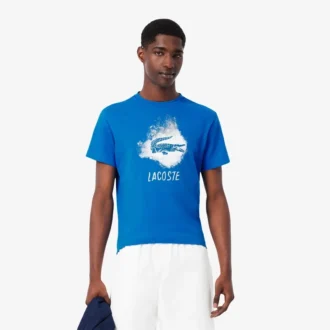 Ultra Dry-sport-T-shirt med tryck för herr