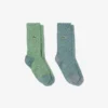 Unisex 2-pack bomullsstrumpor Unisex 2-pack bomullsstrumpor