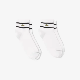 Unisex 2-pack randiga strumpor