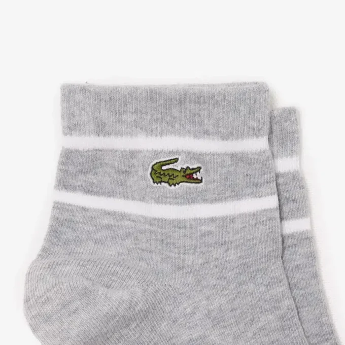 Unisex 2-pack randiga strumpor