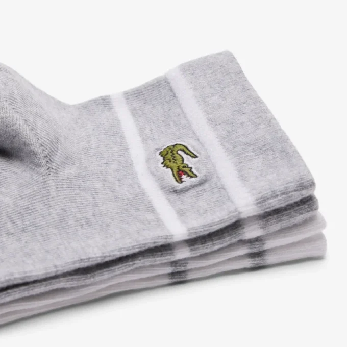 Unisex 2-pack randiga strumpor