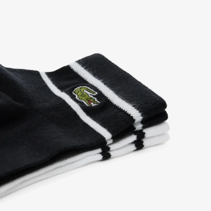 Unisex 2-pack randiga strumpor
