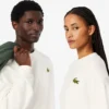 Unisex-fleecetröja med lös passform och emblem