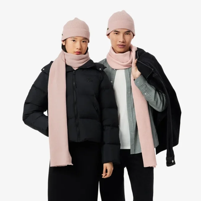 Unisex-gåvoset med ullhalsduk och mössa Unisex-gåvoset med ullhalsduk och mössa