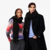 Unisex-halsduk i alpackaull med fransar Unisex-halsduk i alpackaull med fransar