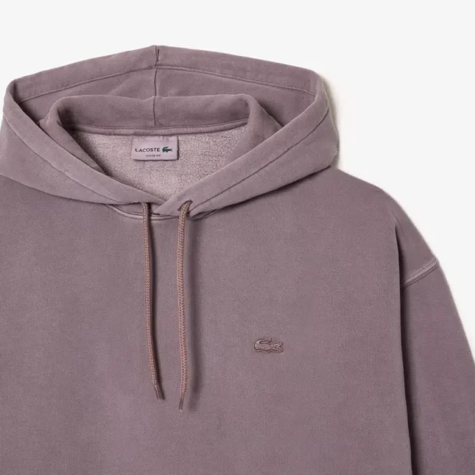 Unisex-hoodie i bomullsfleece med lös passform Unisex-hoodie i bomullsfleece med lös passform