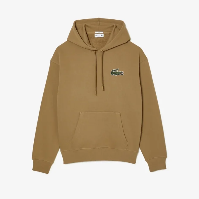 Unisex-hoodie i fleece med lös passform Unisex-hoodie i fleece med lös passform