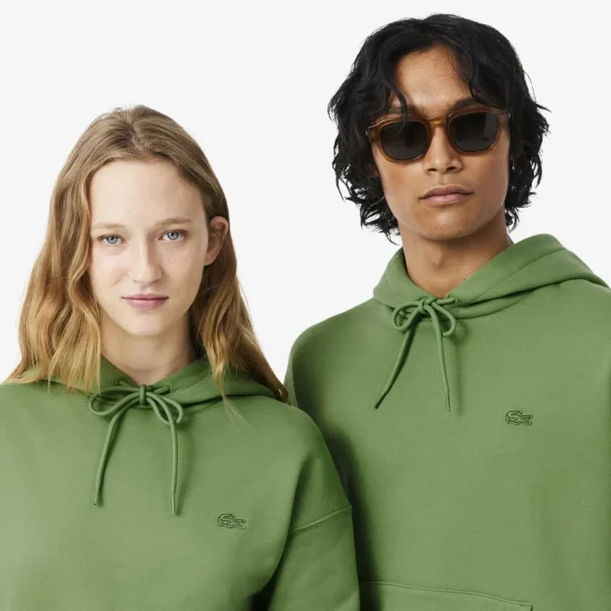 Unisex-hoodie i tjock fleece Unisex-hoodie i tjock fleece