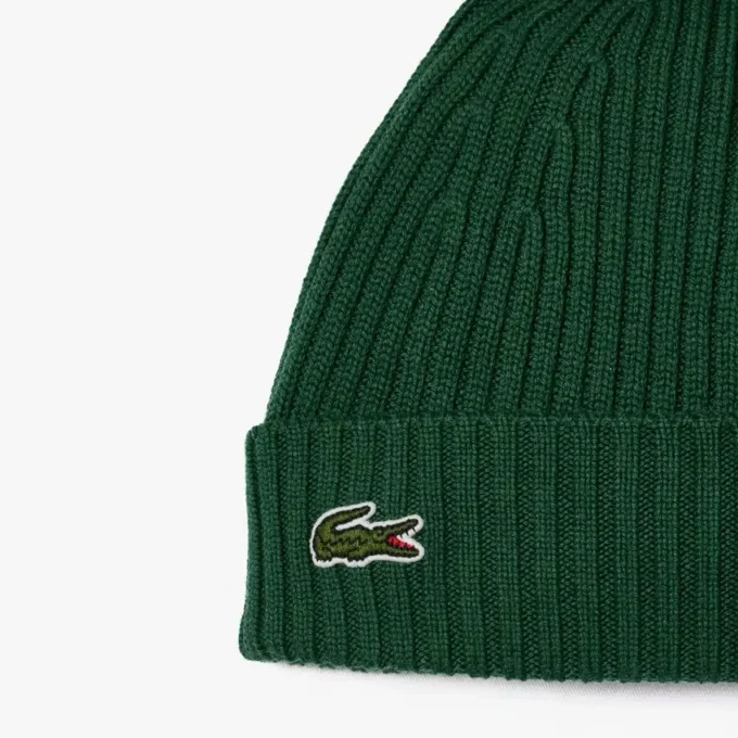 Unisex-mössa i ribbstickad borstad ull Unisex-mössa i ribbstickad borstad ull