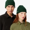 Unisex-mössa i ribbstickad borstad ull Unisex-mössa i ribbstickad borstad ull