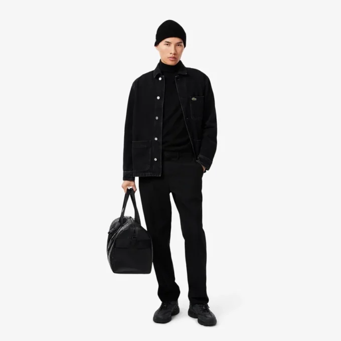 Unisex-mössa i ribbstickad ull