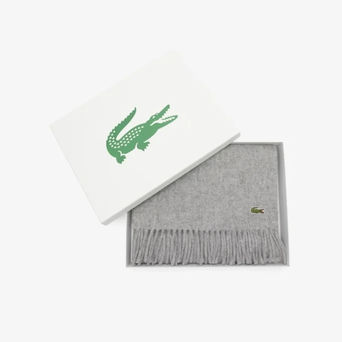 Unisex-presentpaket med halsduk i borstad ull
