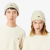 Unisex ribbad mössa i ull