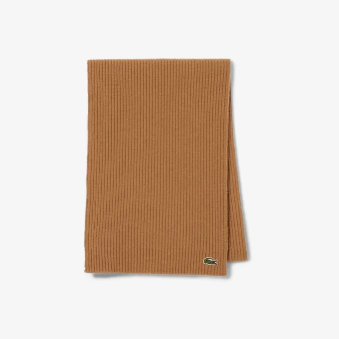 Unisex ribbad ullhalsduk Unisex ribbad ullhalsduk