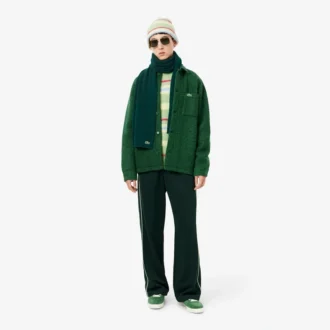Unisex ribbad ullhalsduk Unisex ribbad ullhalsduk
