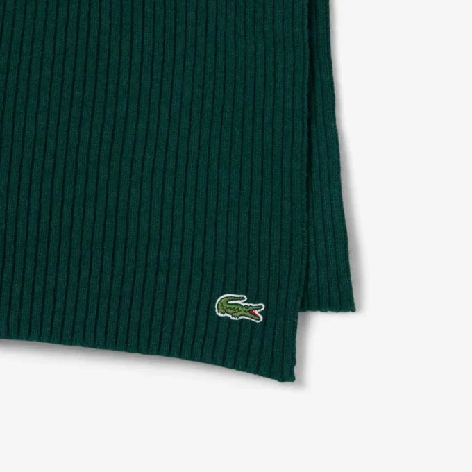 Unisex ribbad ullhalsduk Unisex ribbad ullhalsduk