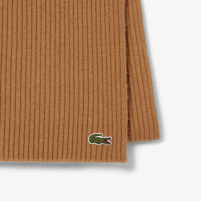 Unisex ribbad ullhalsduk Unisex ribbad ullhalsduk
