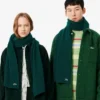Unisex ribbad ullhalsduk Unisex ribbad ullhalsduk