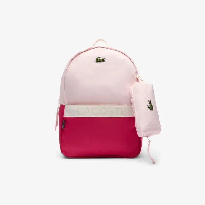 Unisex-ryggsäck med 3 fickor och pennfodral