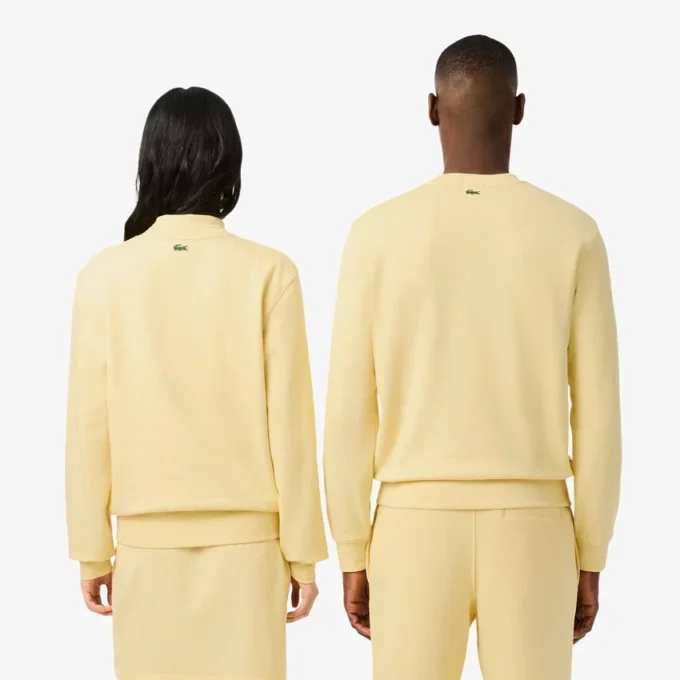 Unisex-Sweatshirt i fleece med tryck Unisex-Sweatshirt i fleece med tryck