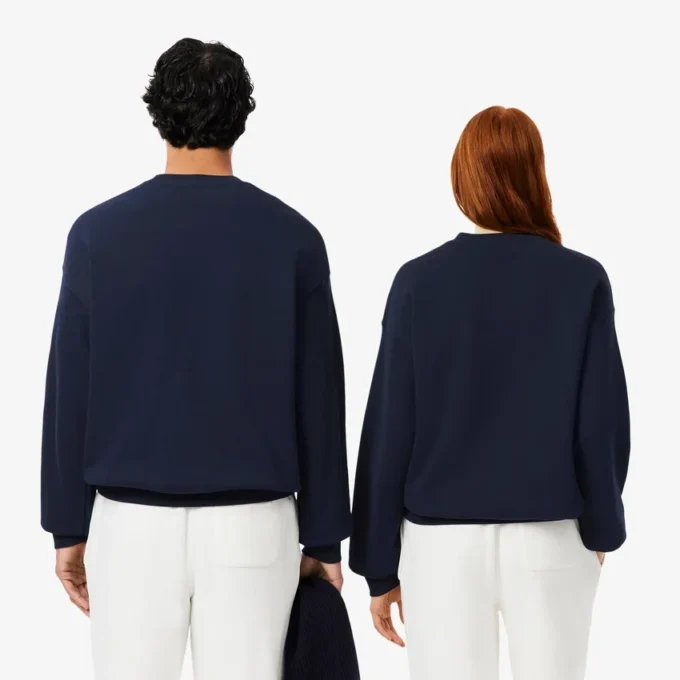 Unisex-Sweatshirt i tjock fleece med lös passform Unisex-Sweatshirt i tjock fleece med lös passform