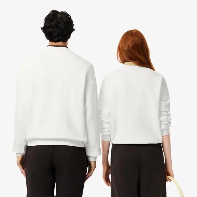 Unisex-Sweatshirt i tjock fleece med lös passform Unisex-Sweatshirt i tjock fleece med lös passform