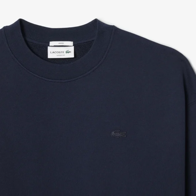 Unisex-Sweatshirt i tjock fleece med lös passform Unisex-Sweatshirt i tjock fleece med lös passform