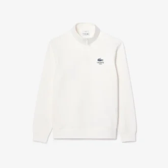 Unisex-Sweatshirt med hög hals och dragkedja