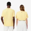 Unisex-T-shirt i bomull med signaturtryck Unisex-T-shirt i bomull med signaturtryck