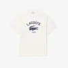 Unisex-T-shirt i bomull med signaturtryck Unisex-T-shirt i bomull med signaturtryck