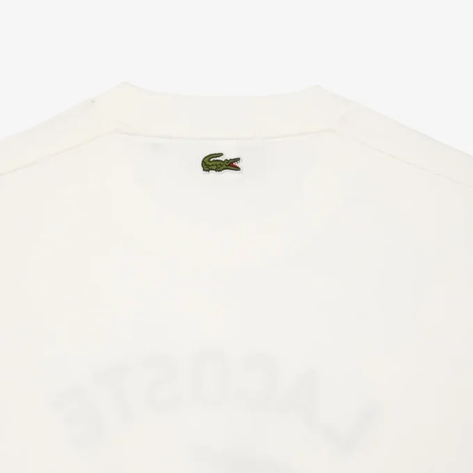 Unisex-T-shirt i bomull med signaturtryck Unisex-T-shirt i bomull med signaturtryck